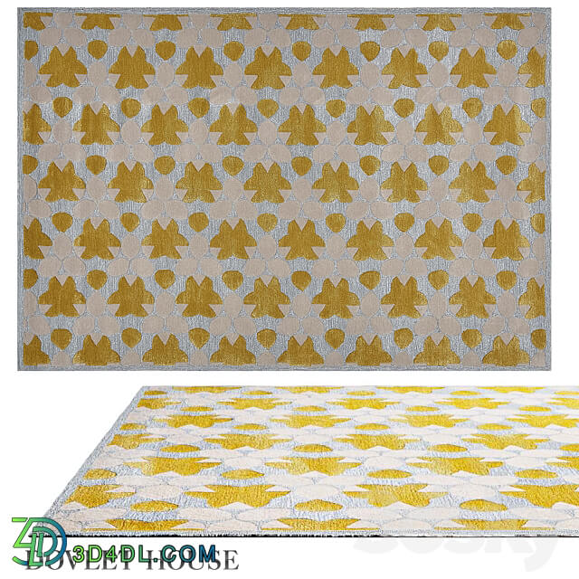 Carpet DOVLET HOUSE art 16873 3D Models