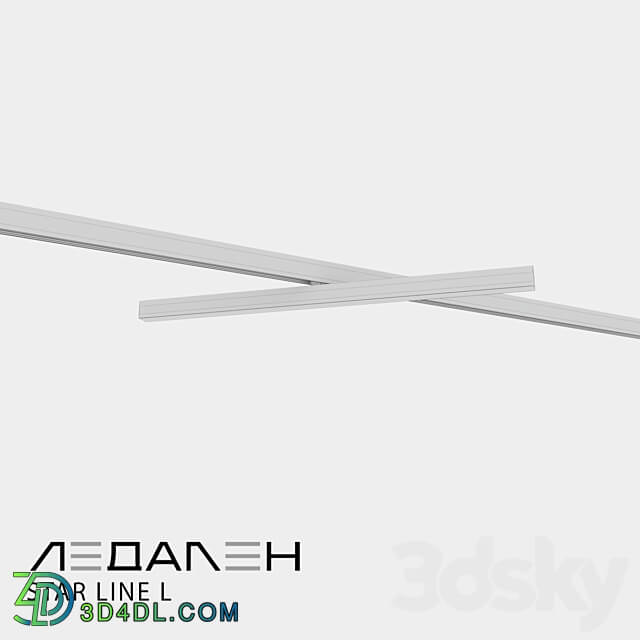 Track lamp STAR LINE L 3D Models