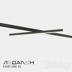 Track lamp STAR LINE XL 3D Models 