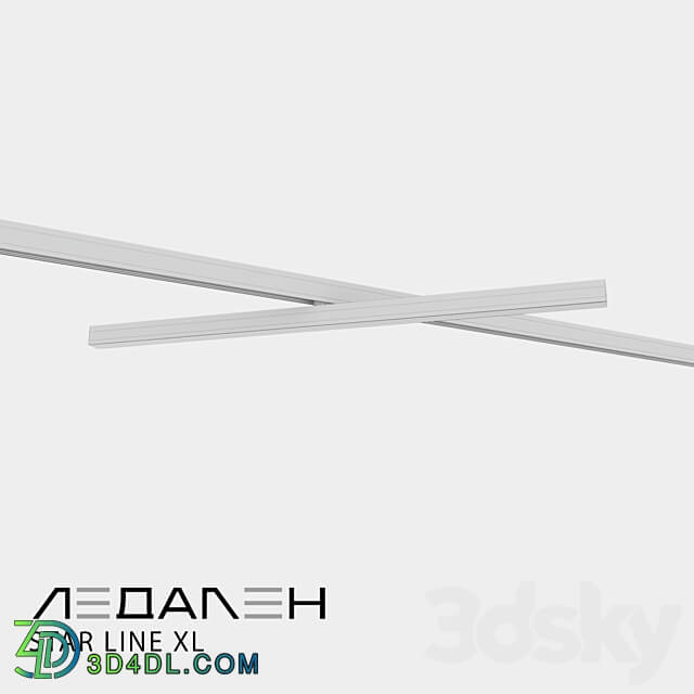 Track lamp STAR LINE XL 3D Models