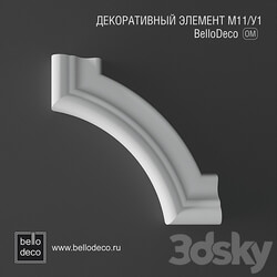 Decorative element M11 U1 3D Models 