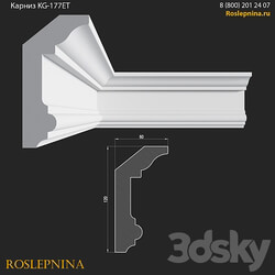 Cornice KG 177ET from RosLepnina 3D Models 