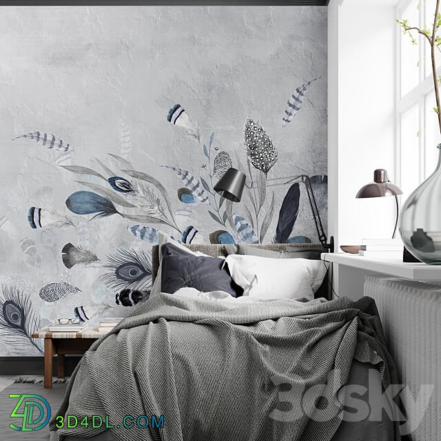 Designer wallpapers PERO pack 2 3D Models