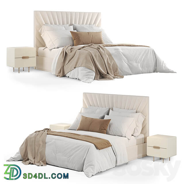 OM ELLIOT DECO BED Bed 3D Models