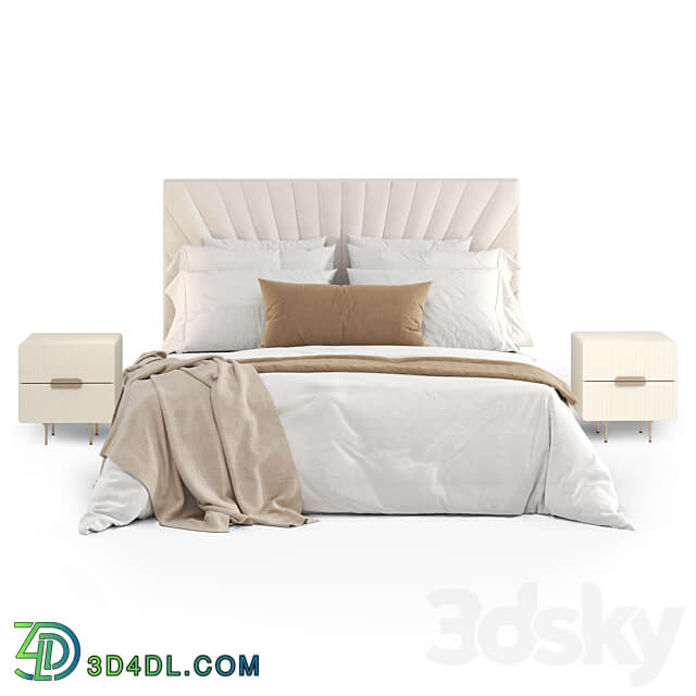 OM ELLIOT DECO BED Bed 3D Models