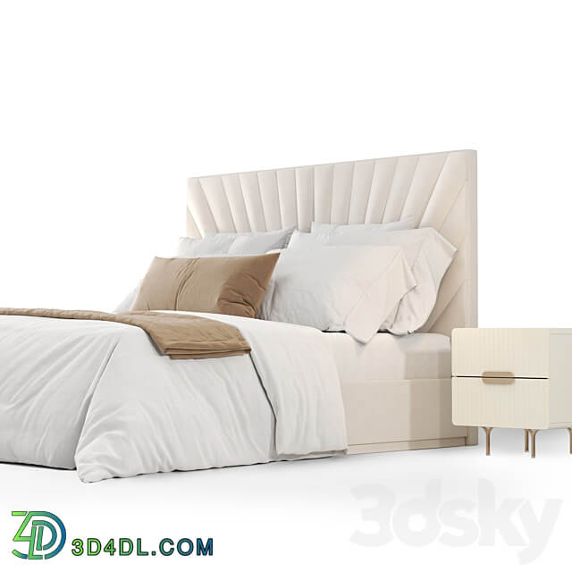 OM ELLIOT DECO BED Bed 3D Models