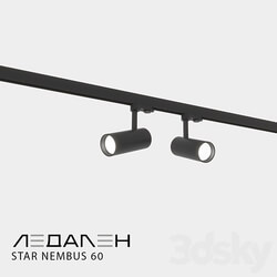 Single phase track lamp STAR NEMBUS 60 3D Models 