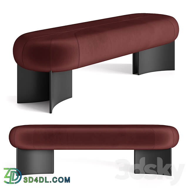 STORE 54 Bench Balance 6 colors 3D Models