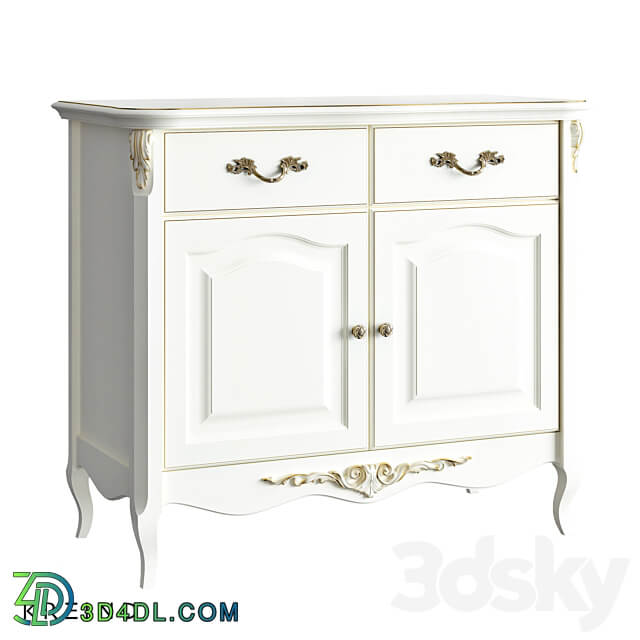 APg126 K02 G Sideboard Chest of drawer 3D Models