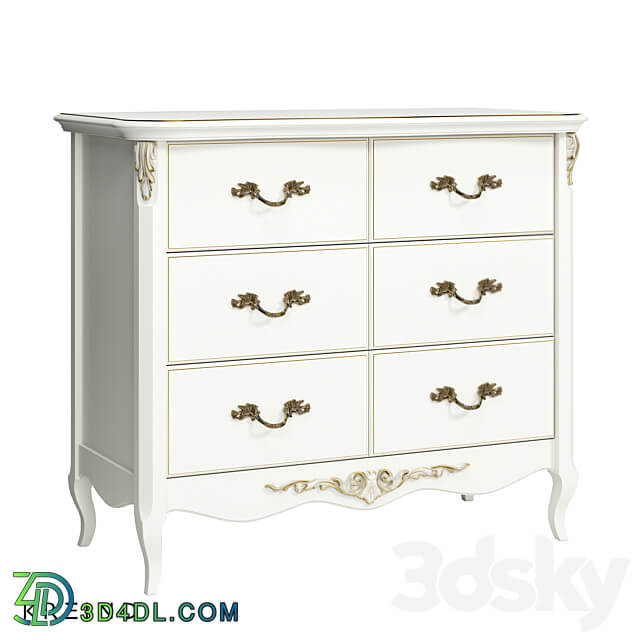 APg233 K02 G Sideboard Chest of drawer 3D Models