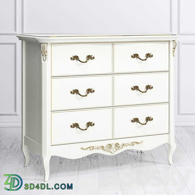 APg233 K02 G Sideboard Chest of drawer 3D Models