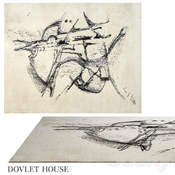 Carpet DOVLET HOUSE art 16879 3D Models 