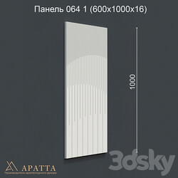Aratta Panel 064 1 600x1000x16 3D Models 