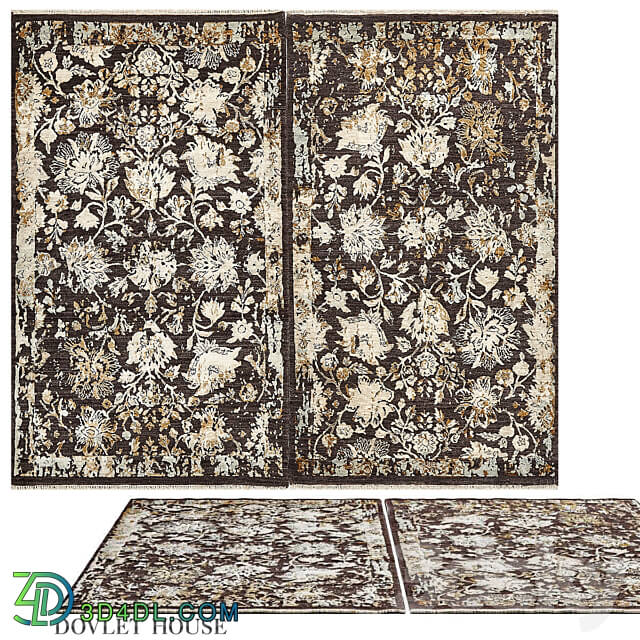 Carpet DOVLET HOUSE art 16909 3D Models