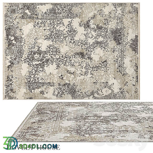 Carpet DOVLET HOUSE art 16952 3D Models