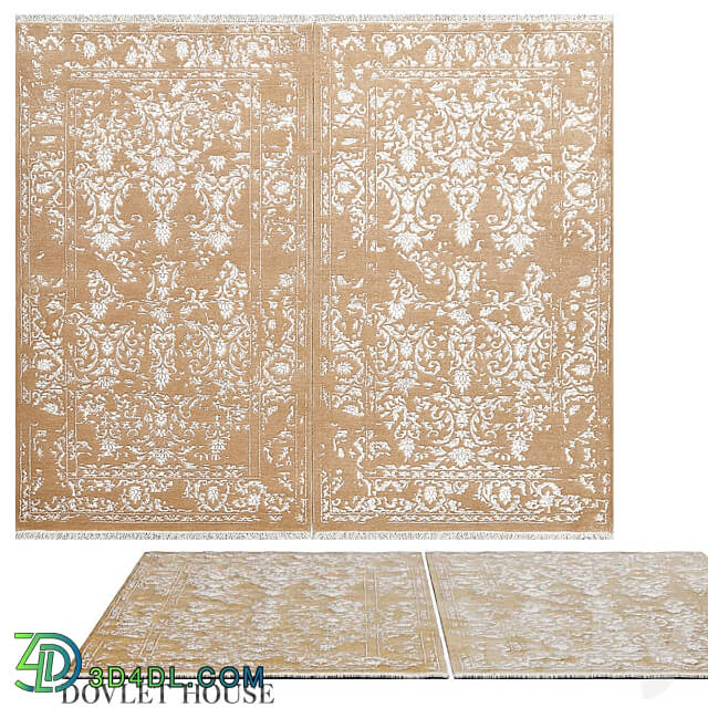 Carpet DOVLET HOUSE art 16955 3D Models