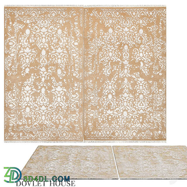 Carpet DOVLET HOUSE art 16956 3D Models