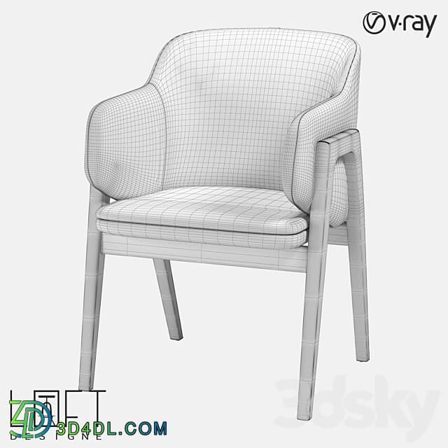 Chair LoftDesigne 33376 model 3D Models