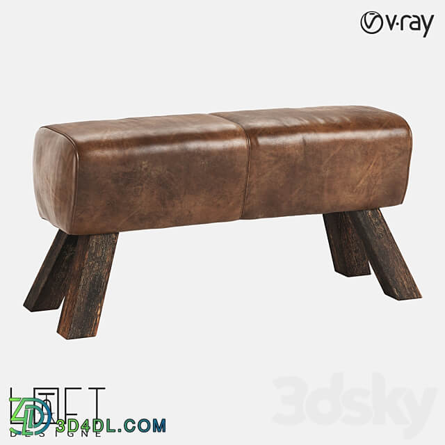 Bench LoftDesigne 088 model 3D Models