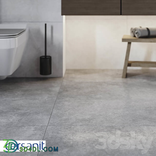 Porcelain stoneware Cersanit IDEAL 3D Models