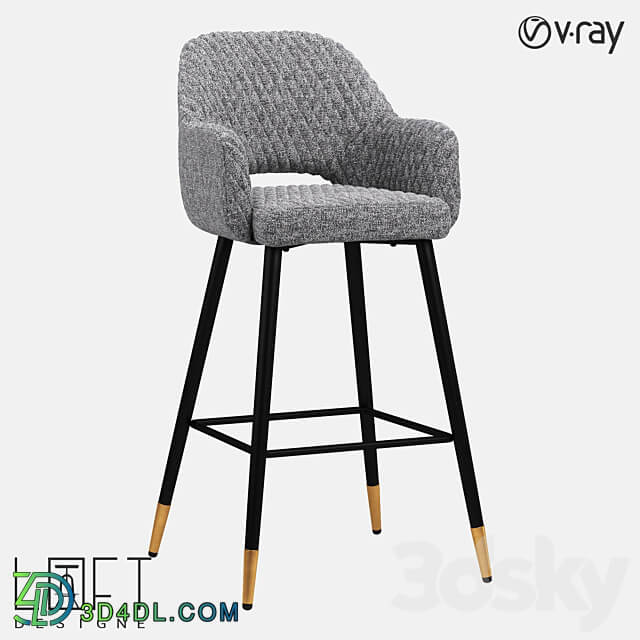 Bar stool LoftDesigne 2821 model 3D Models