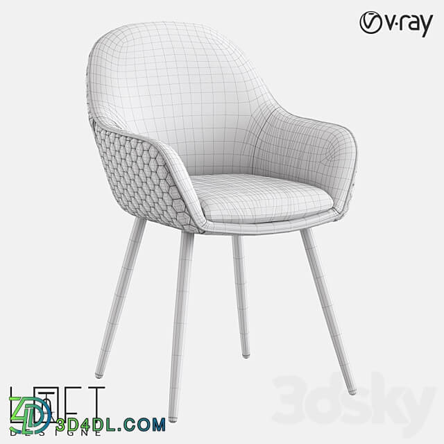 Chair LoftDesigne 2822 model 3D Models