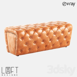 Pouffe LoftDesigne 3742 model 3D Models 