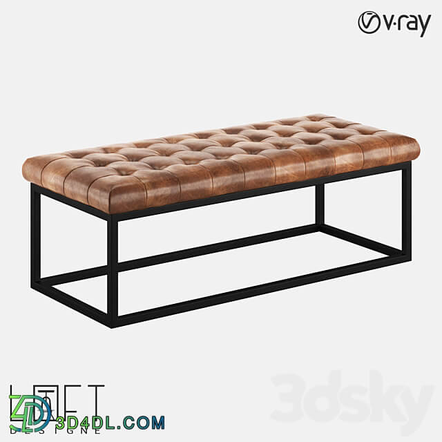 Bench LoftDesigne 4030 model Other 3D Models