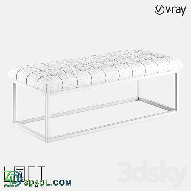 Bench LoftDesigne 4030 model Other 3D Models