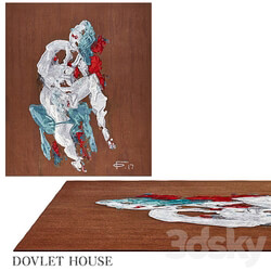 Carpet DOVLET HOUSE art 16970 3D Models 