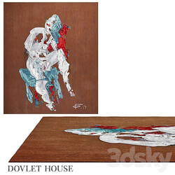 Carpet DOVLET HOUSE art 16971 3D Models 