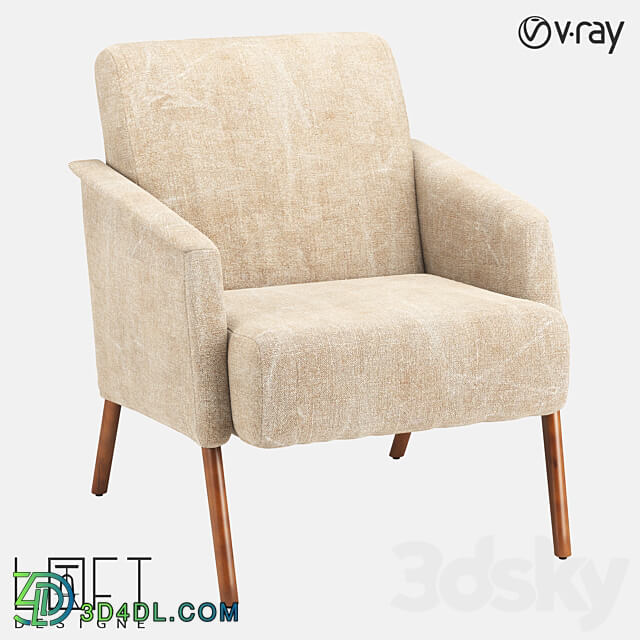 Armchair LoftDesigne 33360 model 3D Models