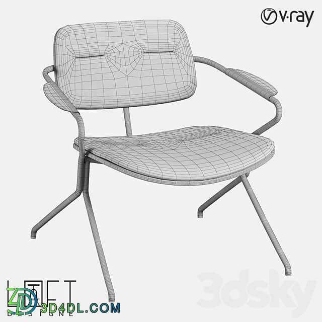 Armchair LoftDesigne 36983 model 3D Models