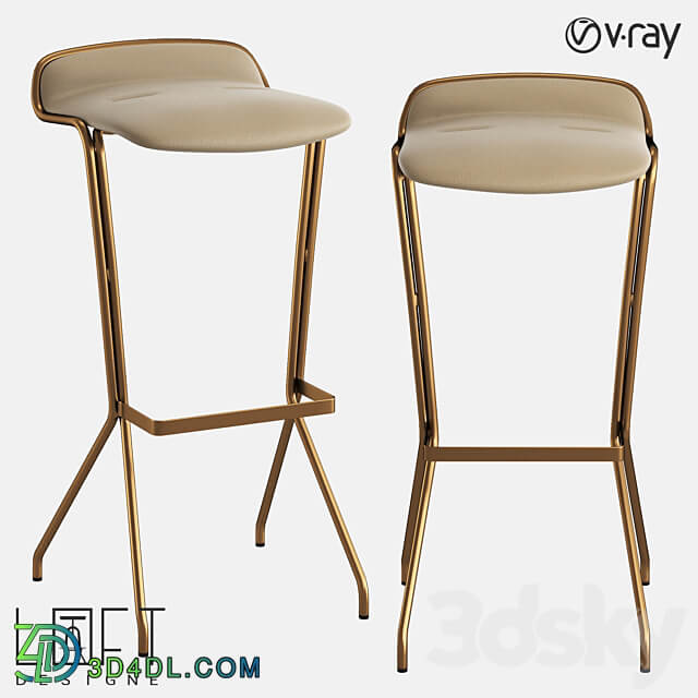 Bar stool LoftDesigne 36985 model 3D Models