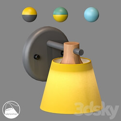 LampsShop.com B4267a Sconce Moffe 3D Models 