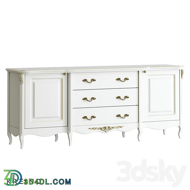 APg227 K02 G Sideboard Chest of drawer 3D Models