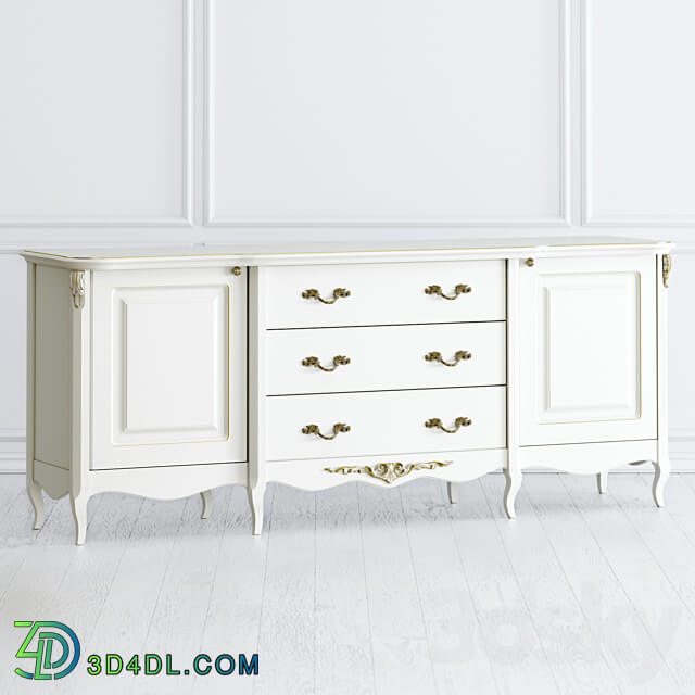 APg227 K02 G Sideboard Chest of drawer 3D Models