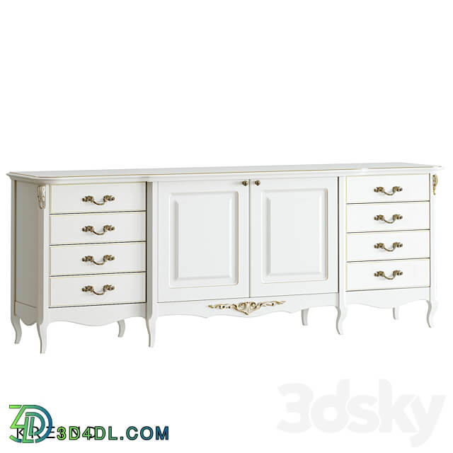 APg230 K02 G Sideboard Chest of drawer 3D Models