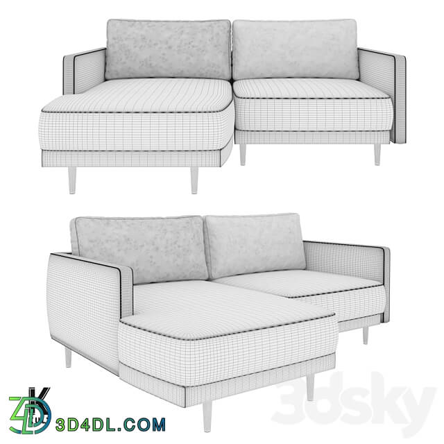 OM KULT HOME sofa Rene 06.39 3D Models