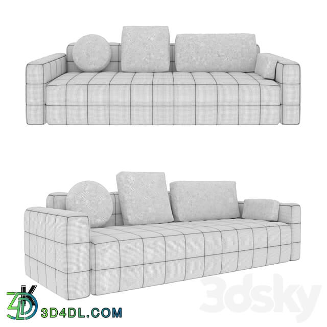 KULT HOME sofa Blok 12.00 3D Models