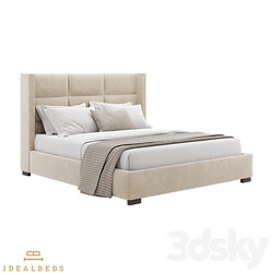 OM Modena Rectangular Bed 3D Models 