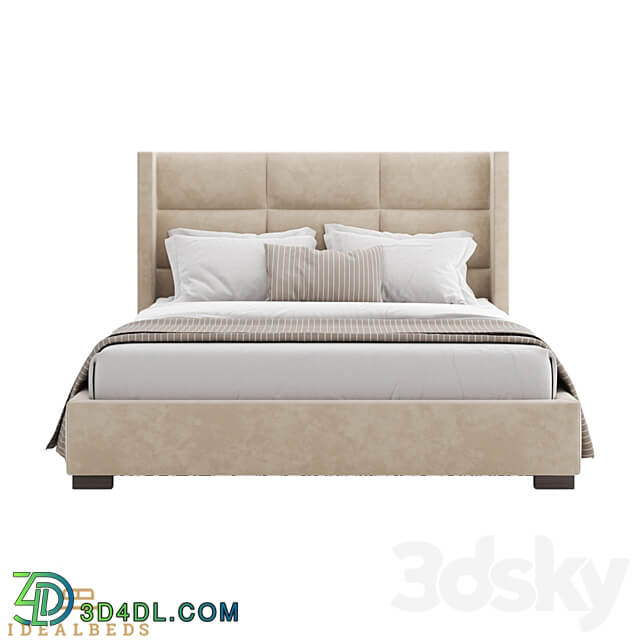 OM Modena Rectangular Bed 3D Models