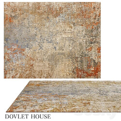 Carpet DOVLET HOUSE art 16980 3D Models 