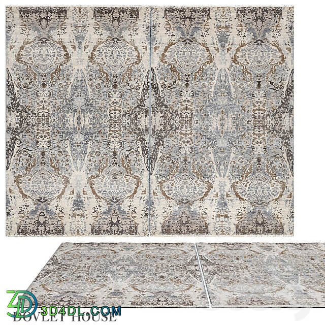 Carpet DOVLET HOUSE art 17014 3D Models