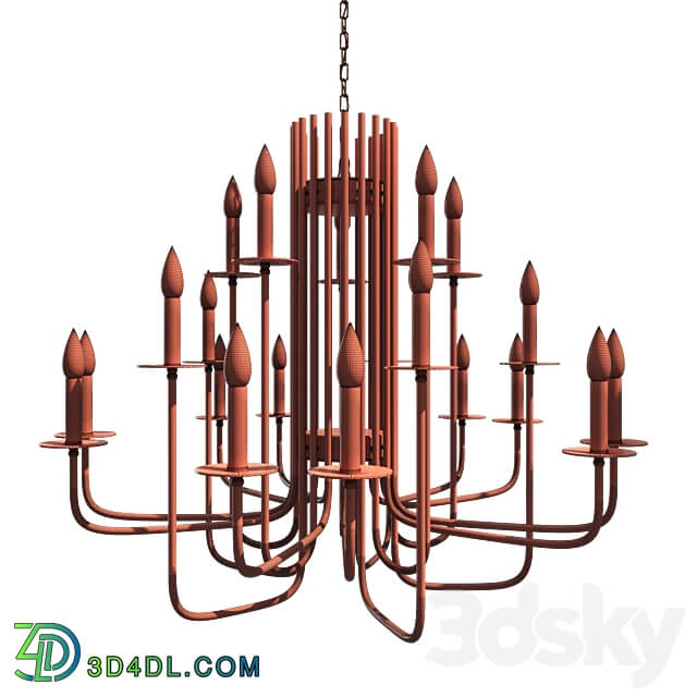 MILOSH TENDENCE 0802CL Pendant light 3D Models