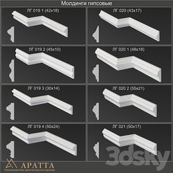 Gypsum moldings 019 1 019 2 019 3 019 4 020 020 1 020 2 021 3D Models 