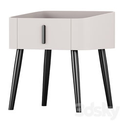 Rosemary bedside table Sideboard Chest of drawer 3D Models 