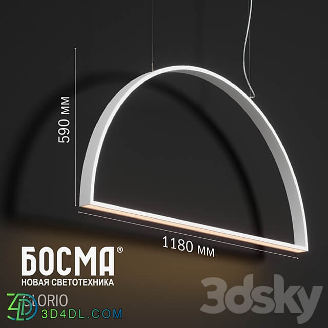 GLORIO Pendant light 3D Models