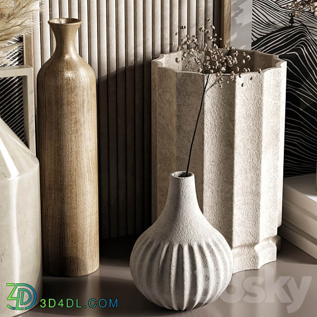 Decorative set 89 3D Models