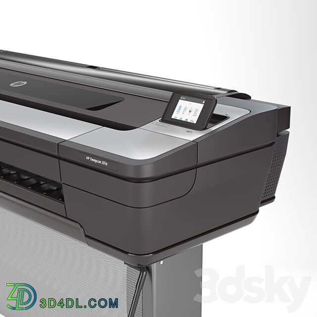 HP Designjet Z9 PC other electronics 3D Models